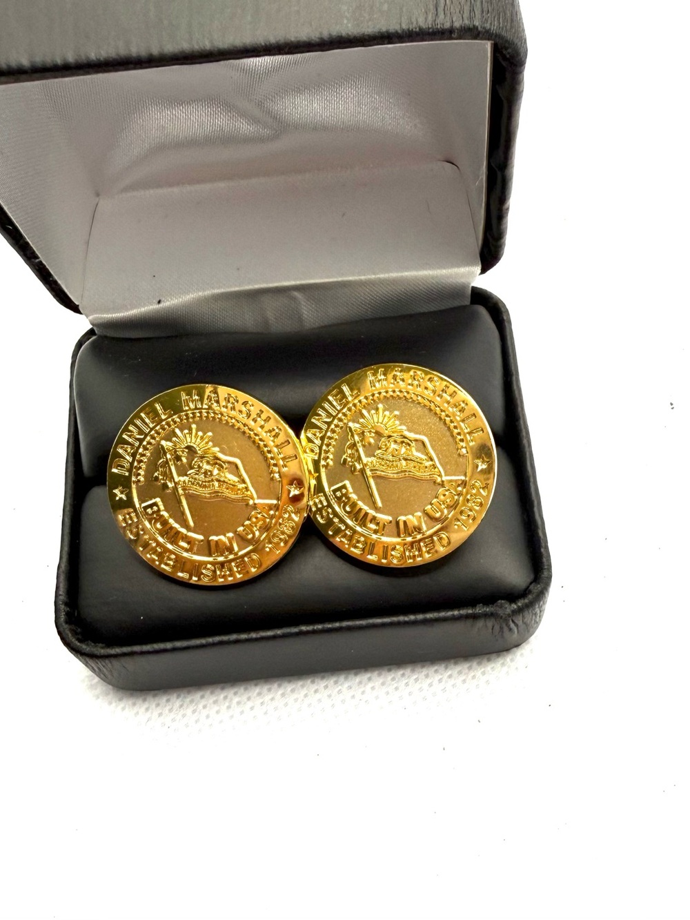 Daniel Marshall Humidor Cufflinks